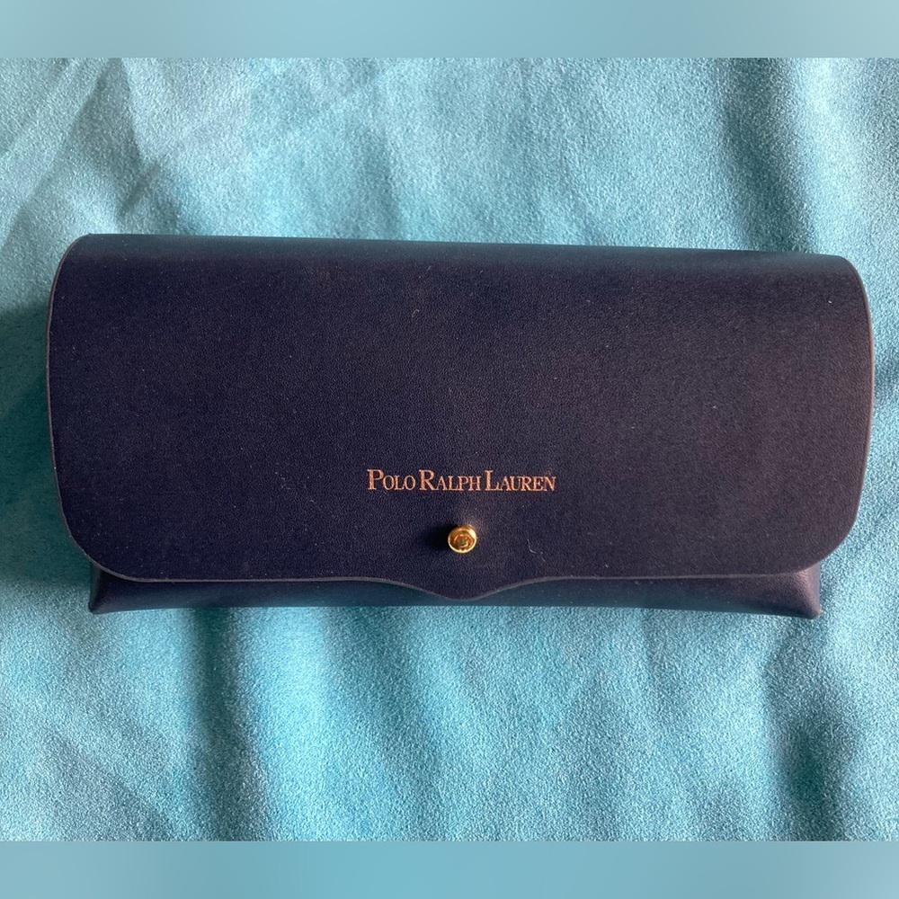Polo by Ralph Lauren Navy Glasses Sunglasses Case NWOT